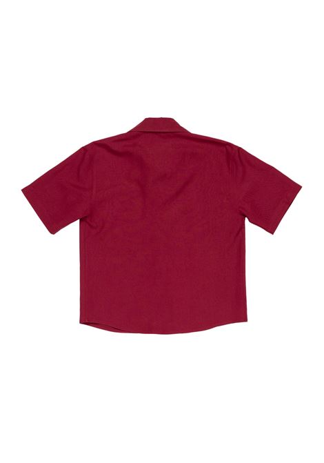 Camicia con maniche corte  PAOLO PECORA KIDS | PP4301CHERRY